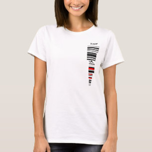 Skjorta för Mitchel rand T Tee Shirt