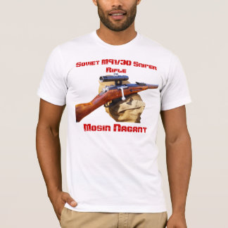 Skjorta för Mosin Nagant ww2 PU-prickskytt T Shirt