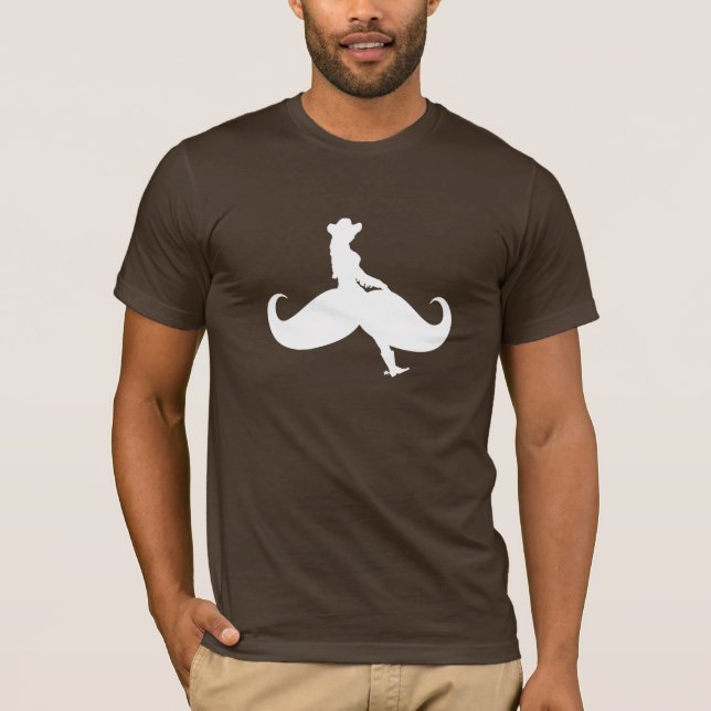 Skjorta för Moustacherittutslagsplats Tee (Framsida)