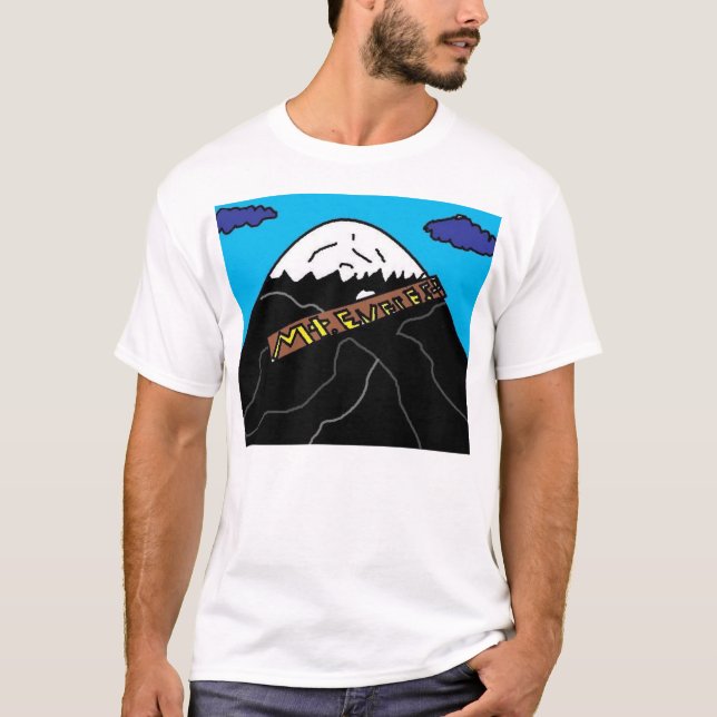 skjorta för mt everest t shirt (Framsida)
