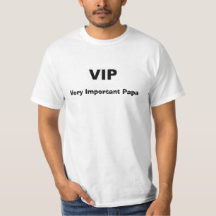 Skjorta "för mycket viktig pappa" tee