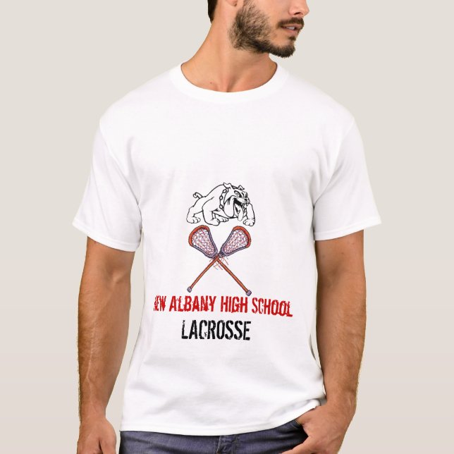 Skjorta för NAHS-lacrosse t T Shirt (Framsida)