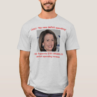 Skjorta för Nancy Pelosi Flipmisslyckande T-shirt