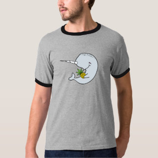 Skjorta för Narwhal ananas (liten logotyp) Tee Shirt