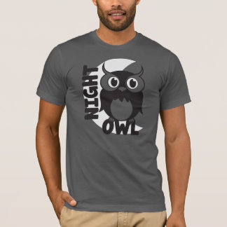 Skjorta för nattuggla t-shirt
