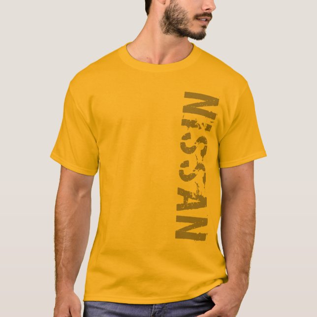 Skjorta för Nissan Vert logotyputslagsplats Tee (Framsida)