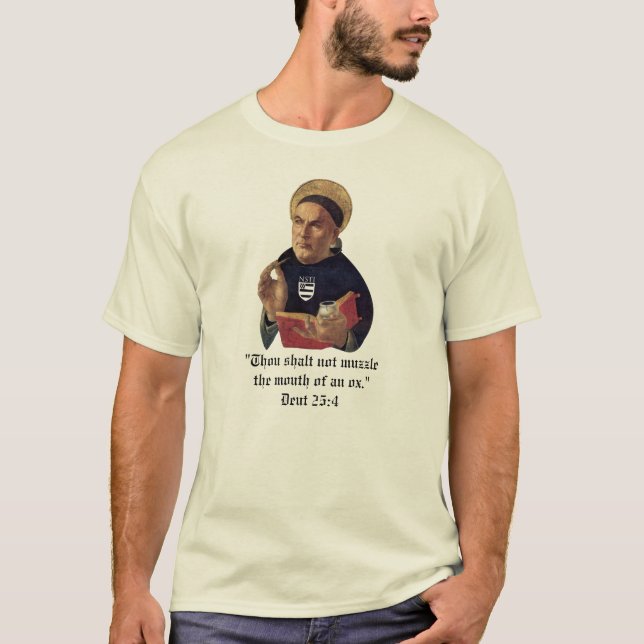 Skjorta för NSTI Thomas Aquinas Tee (Framsida)