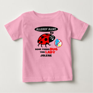 Skjorta för nyckelpiga för mejeriallergi vaken tröja