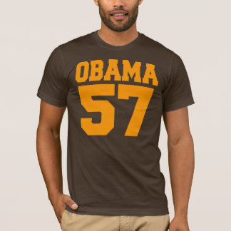 Skjorta för Obama 57 staterutslagsplats T Shirt