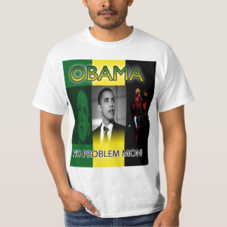 Skjorta för Obama ReggaeJamaica färg Tee Shirt
