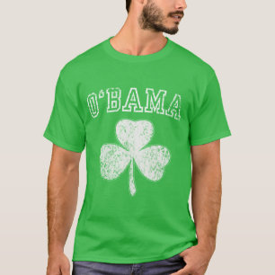 Skjorta för Obama Shamrock t Tröja