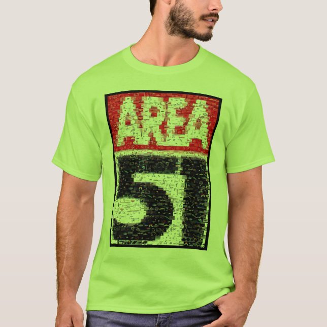 Skjorta för OMRÅDE 51 T-shirt (Framsida)