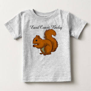 Skjorta för ostkustbabyekorre t-shirt