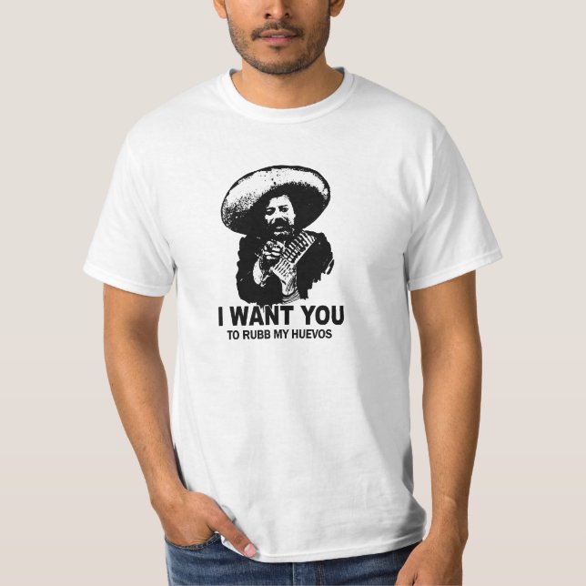 SKJORTA FÖR PANCHO HUEVOS TEE (Framsida)