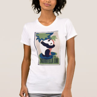 Skjorta för Pandabjörnaffisch T-shirt