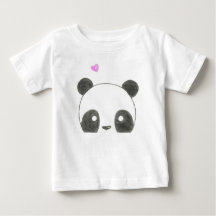 Skjorta för Pandabjörnbaby