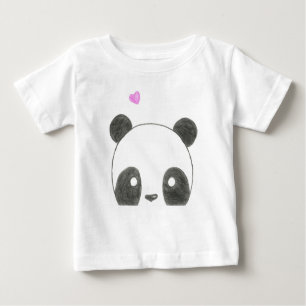 Skjorta för Pandabjörnbaby Tee