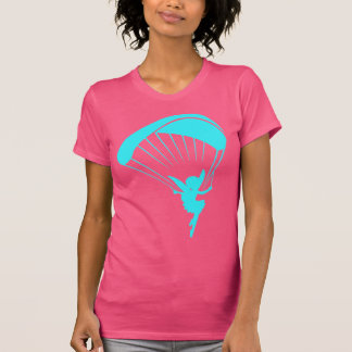 Skjorta för Paraglidingskälmskt naturväxen T Tee Shirt