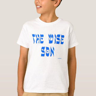 SKJORTA FÖR PÅSKHÖGTID PESACH SEDER "DEN KLOKA T-SHIRT