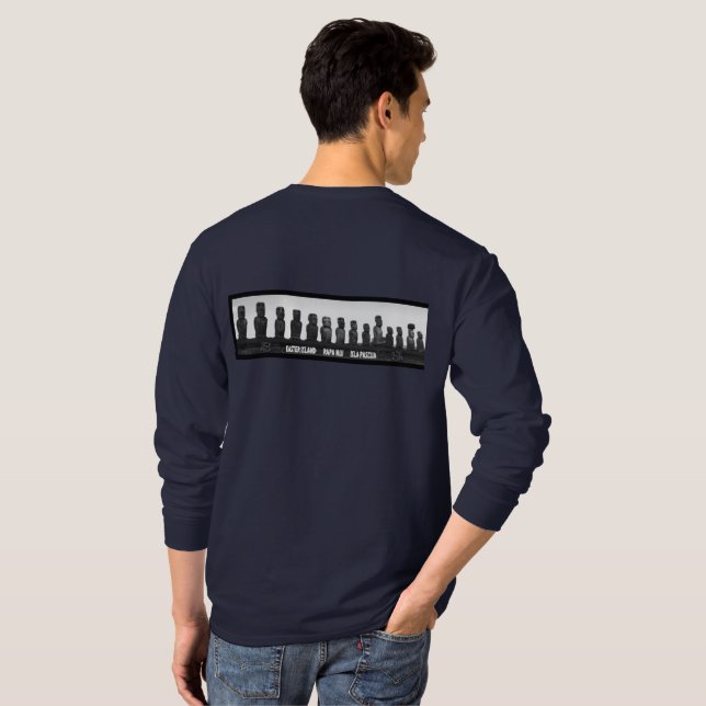 Skjorta för påskösouvenir tee shirt (Hel baksida)