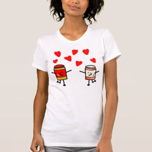 Skjorta för PB&J-kärlekdans Tee