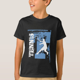 Skjorta för Personalizable tennis t för pojkar T-shirt
