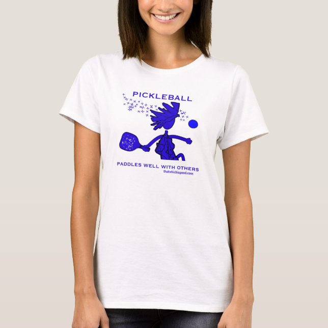 Skjorta för Pickleball aktivsportar Tee Shirt (Framsida)