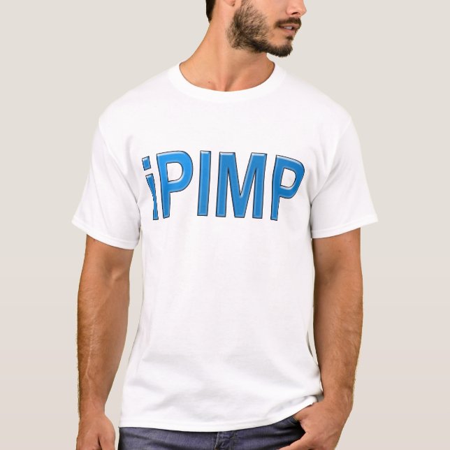 skjorta för pimp t tee (Framsida)