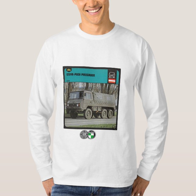 SKJORTA FÖR PINZGAUER STEYR-PUCH T SHIRT (Framsida)
