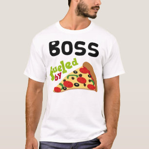 Skjorta för Pizza T för chef (rolig) Tee Shirt