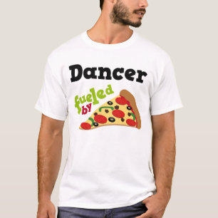 Skjorta för Pizza T för dansare (rolig) Tee
