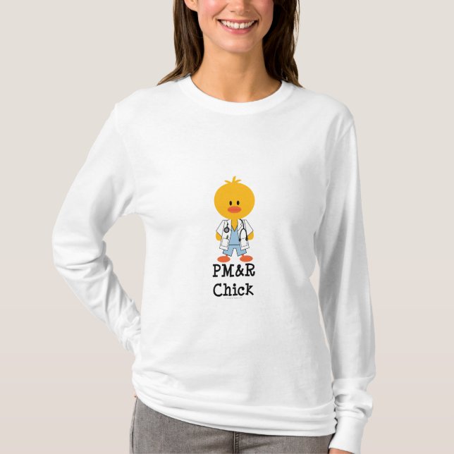 Skjorta för PM&R-chicklångärmad T Tee Shirt (Framsida)