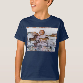 Skjorta för PMACarlsonHorse Petroglyphbarn t T-shirt