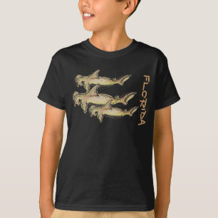 Skjorta för pojkar för Florida hammerheadhaj Tee