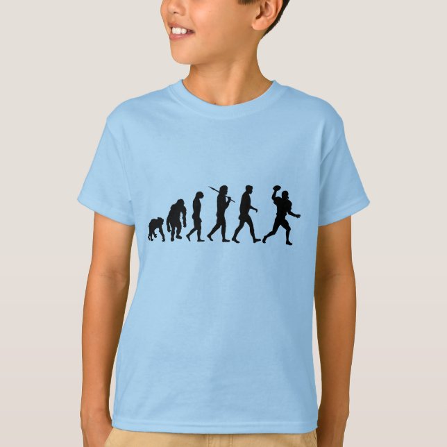 Skjorta för pojkeamerikanfotboll tee (Framsida)