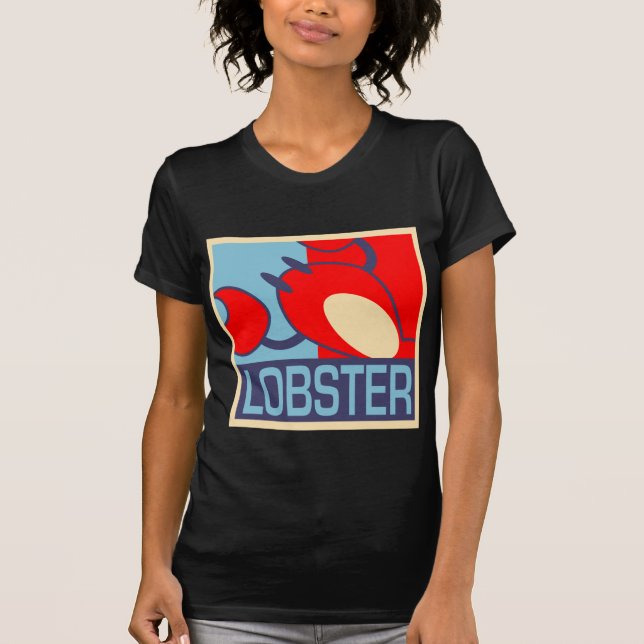 Skjorta för popkonsthummer tee (Framsida)