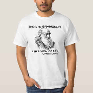 Skjorta för praktCharles Darwin citationstecken Tee
