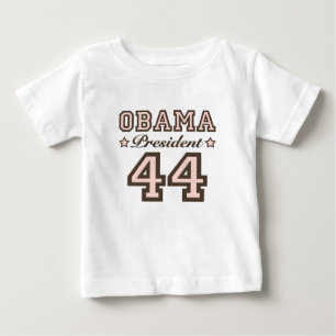 Skjorta för presidentObama 44 baby T Tee Shirt