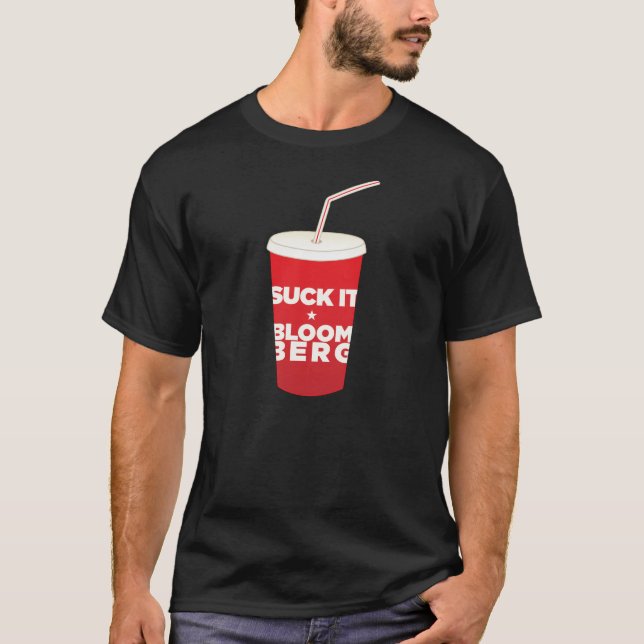 Skjorta för protest för Bloomberg sodavattenförbud Tee Shirt (Framsida)