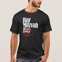Skjorta för pubMitzvah pojke (man)