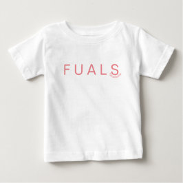 Skjorta för raglan för bebis för ALS för FU-ALS F T-shirt