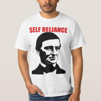 Skjorta för Ralph Waldo Emerson "SJÄLVTILLIT" Tee Shirt