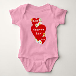 Skjorta för ranka för baby för valentindaisykramar tee shirt