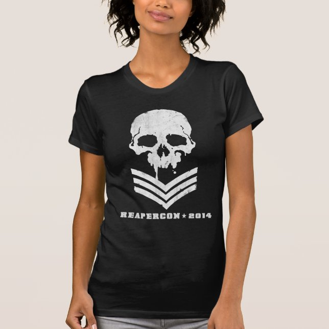 Skjorta för ReaperCon skalleRidge skogsvaktare Tee Shirt (Framsida)