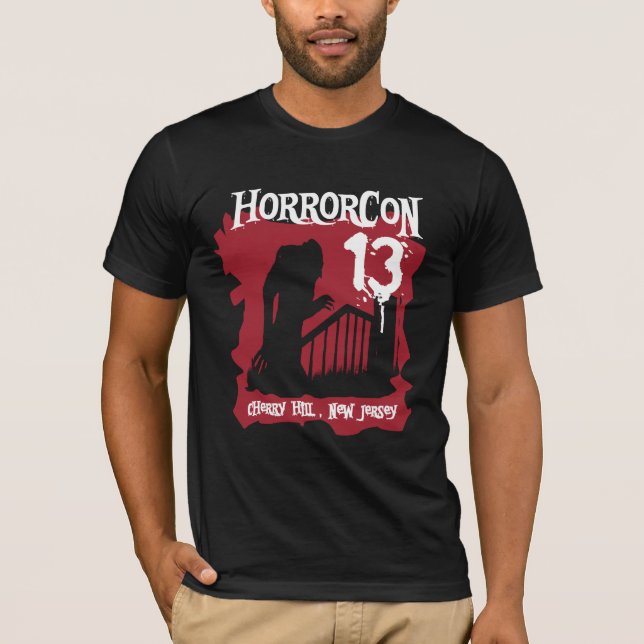 Skjorta för regel HorrorCon13 T Shirt (Framsida)