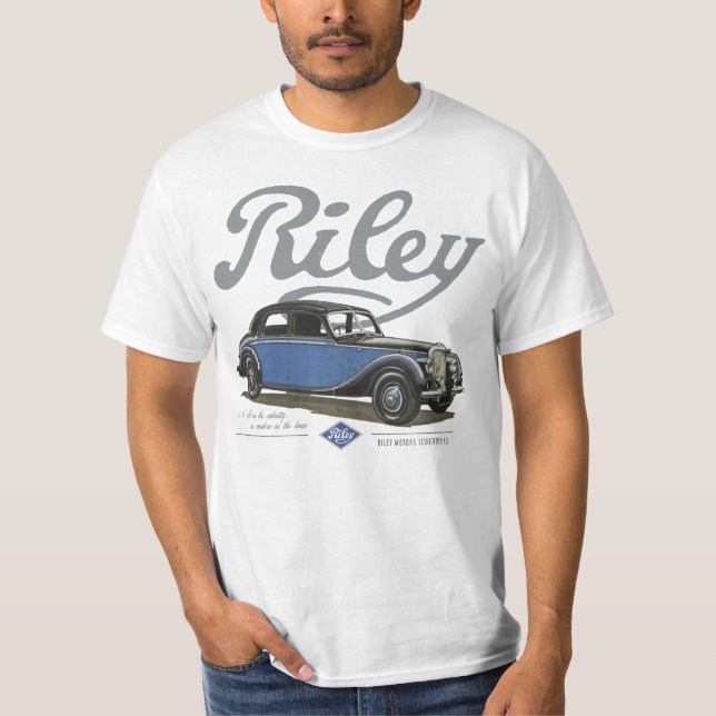Skjorta för Riley klassikerbil T T Shirt (Framsida)