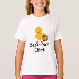 Skjorta för Ringer T för basketchickflickor T-shirt