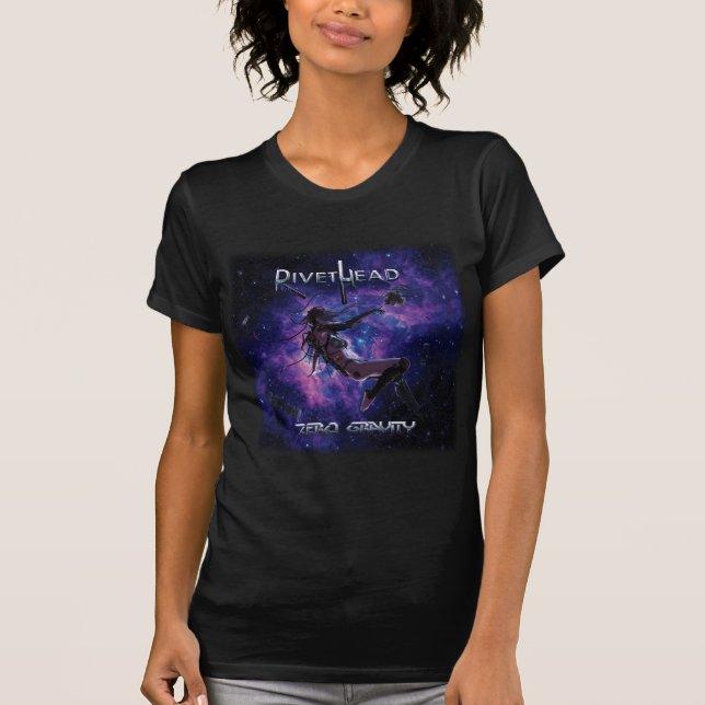Skjorta för RIVETHEADnollgravitationchick Tee (Framsida)