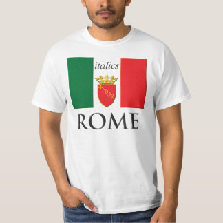 Skjorta för Rome italien T T-shirt