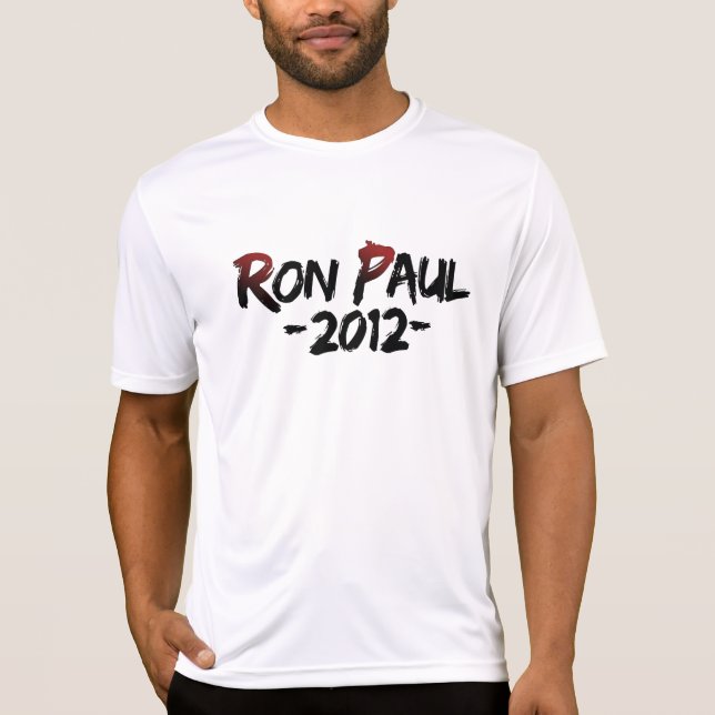 Skjorta för Ron Paul Dri-Passform sport Tröja (Framsida)
